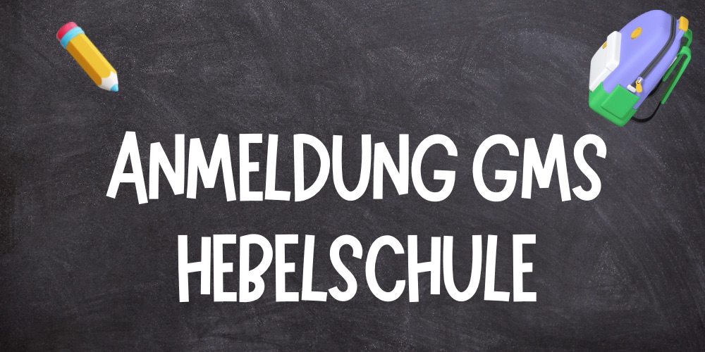 Anmeldung GMS